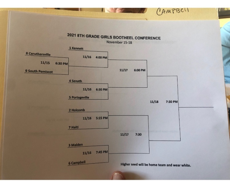 Jr High Girls Bootheel Conference Tournament